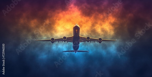 colored airplane, in the style of minimalist geometric abstraction, dark navy and dark gray