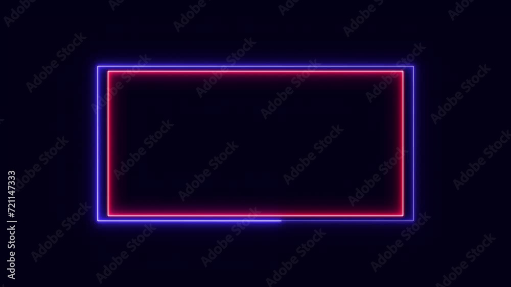 neon glowing frame background. Laser saber border animation repeated moves. Transparent background, abstract glowing neon rectangle frame animation background 4k neon glowing frame background. Laser saber border animation repeated moves. Transparent background, abstract glowing neon rectangle frame animation background 4k