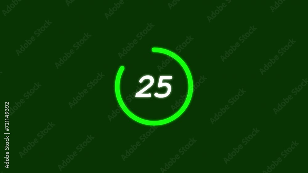 Digital countdown clock timer in 30 seconds to zero second, Minimal countdown timer animation from 30 to 0 seconds. Modern flat design with animation Digital countdown clock timer in 30 seconds to zero second, Minimal countdown timer animation from 30 to 0 seconds. Modern flat design with animation