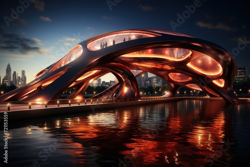 futuristic amazing bridge © Boris