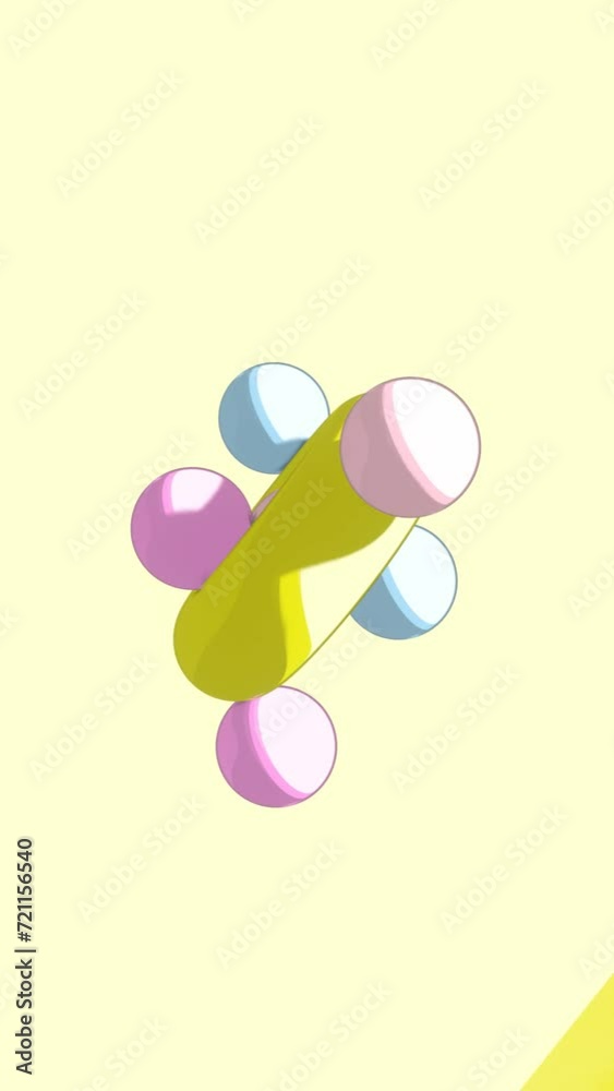 Geometric Vertical Fantasy: Mesmerizing Modern Design in Abstract Motion Graphic Geometric Vertical Fantasy: Mesmerizing Modern Design in Abstract Motion Graphic