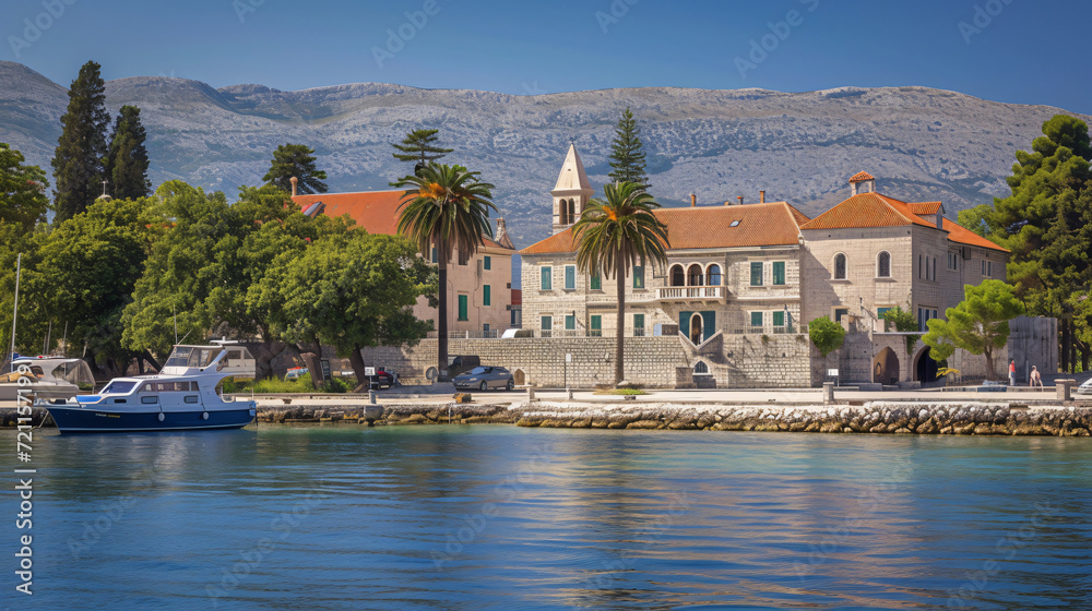 Croatia split Dalmatia county Kastle