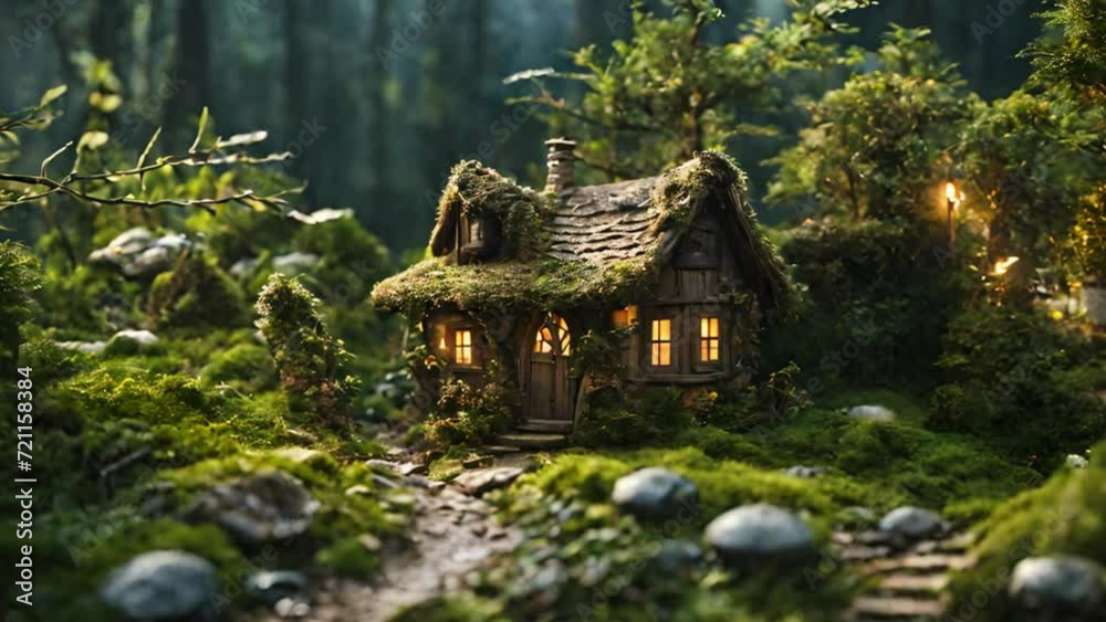 house in the forest house in the forest