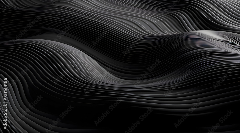 Abstract wavy black and white color, modern design wavy background. Vector illustration Abstract wavy black and white color, modern design wavy background. Vector illustration