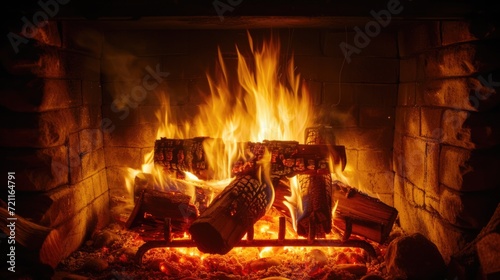 Fireplace warming