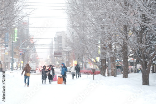 눈 내리는 날, 어느 도시에서 © SOOHYUN