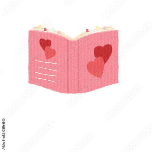 Canvas-taulu romance book