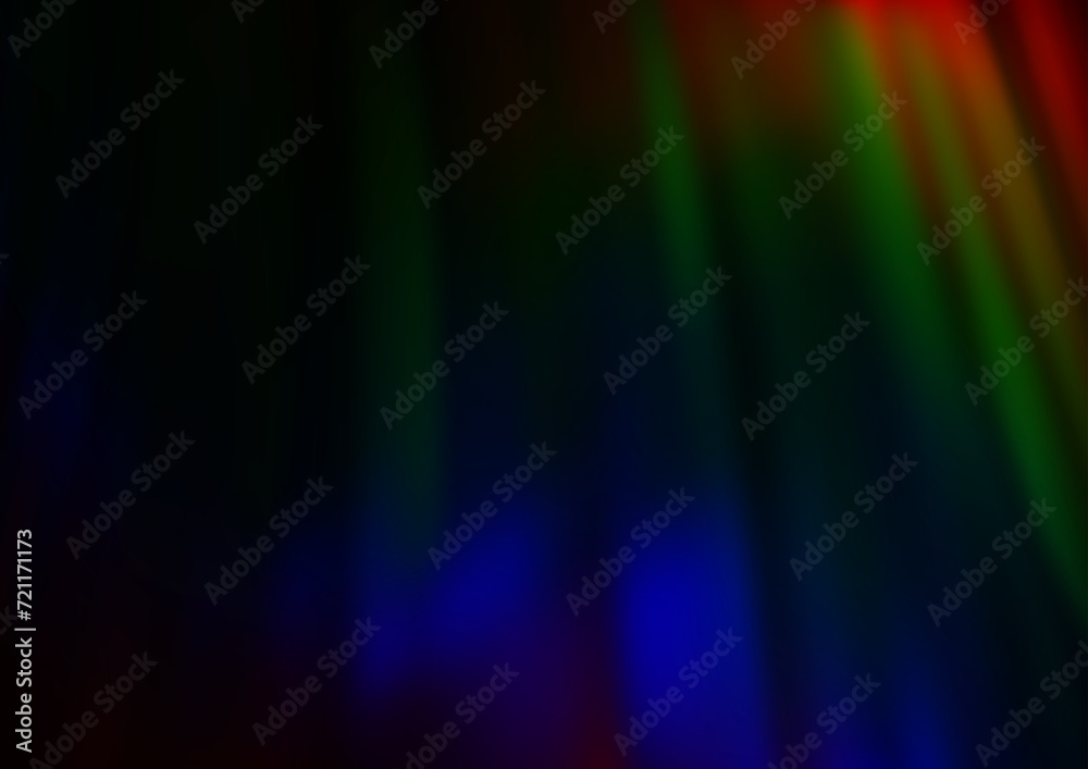 Dark Multicolor, Rainbow vector pattern with bubble shapes. Colorful abstract illustration with gradient lines. A new texture for your ad, booklets, leaflets.