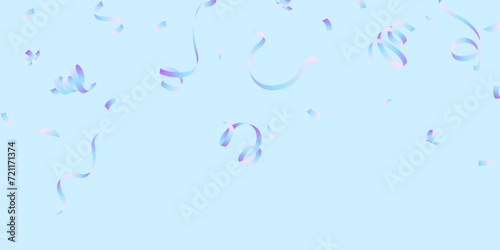 Celebration background with beautiful confetti For festive decorations, vector illustration