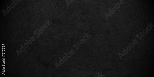 Abstract Dark black stone blank wall grunge marble stone charcoal backdrop background. black rough retro grunge counter tops. dark texture chalk board and cracked wall black board banner background. © MdLothfor