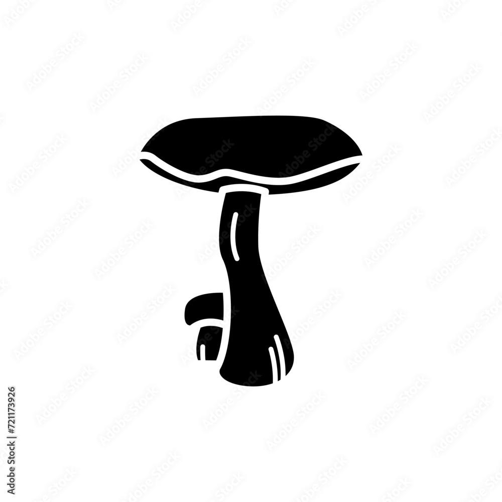 Mushroom vector icon. food illustration sign. fungus symbol or logo. Mushroom vector icon. food illustration sign. fungus symbol or logo.
