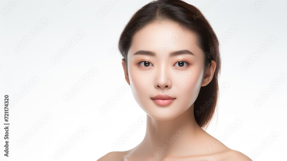 Asian woman for skincare products. Fresh face beautiful. Asian woman for skincare products. Fresh face beautiful.