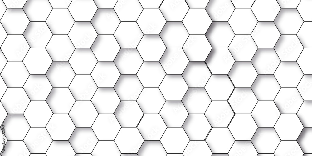 Abstract background with hexagons honeycomb technology texture. Hexagonal shape 3d structure light seamless geometric background. Surface polygon pattern with digital hexagon and futuristic business. Abstract background with hexagons honeycomb technology texture. Hexagonal shape 3d structure light seamless geometric background. Surface polygon pattern with digital hexagon and futuristic business.
