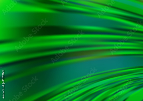 Light Green vector bokeh and colorful pattern. Modern geometrical abstract illustration with gradient. A new texture for your design.