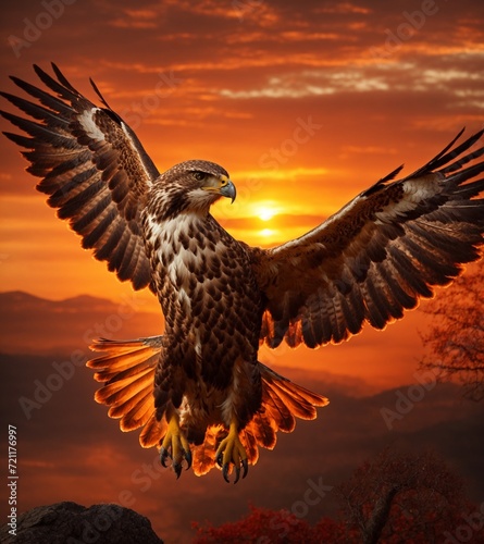 eagle in flight © Jackson