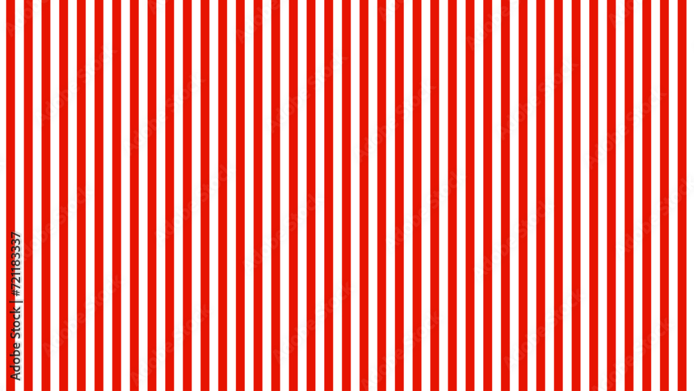 Red and white vertical stripes background