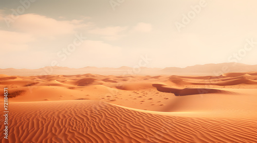 sand dunes in the desert © sugastocks