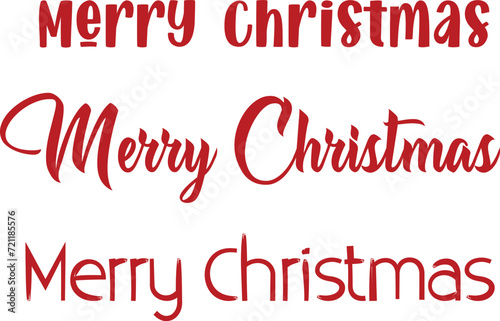 Wallpaper Mural Merry Christmas text, Lettering design card template, Handwriting Alphabets, Hand Drawn Fonts, Creative typography for Holiday Greeting Gift Poster, banner, flyer, Vector illustration. Torontodigital.ca