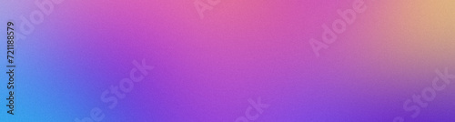 Abstract violet purple blue holographic grainy gradient background for banners, design, advertising, covers, templates and posters