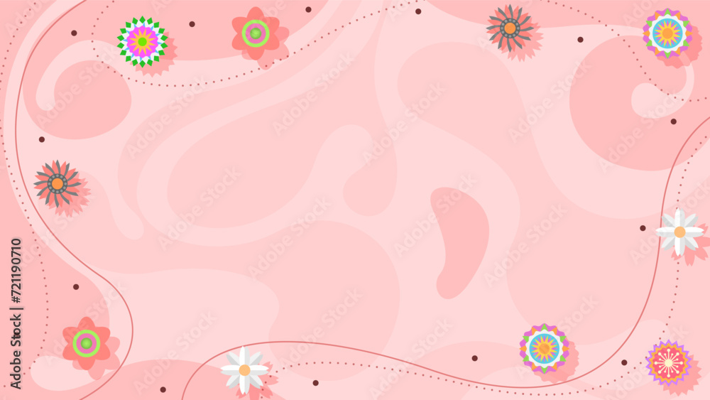 Light Abstract Nature Spring Summer Botanical Background Beautiful With Branches And Flowers Decoration Wallpaper Vector Design Style Light Abstract Nature Spring Summer Botanical Background Beautiful With Branches And Flowers Decoration Wallpaper Vector Design Style