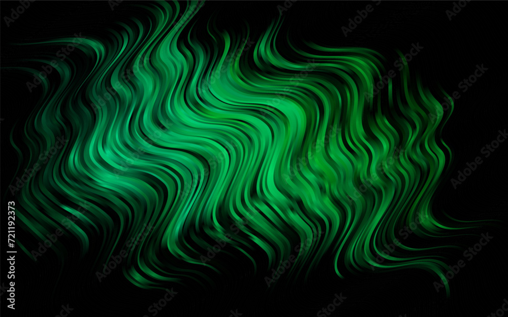 Light Blue, Green vector template with liquid shapes. Colorful illustration in abstract marble style with gradient. The best blurred design for your business.