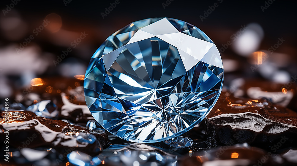 diamond on black background diamond on black background