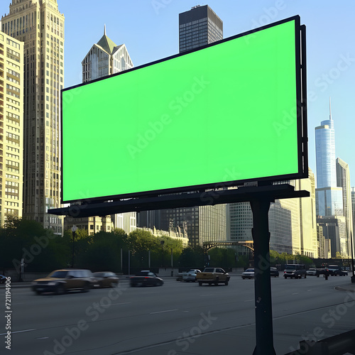Urban Advertisement: Blank Billboard Mockup