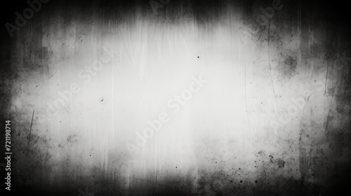 black Grungy background with faded frame,old black vignette border frame on white gray background, vintage grunge background texture design, Grunge scratched metal background, distressed scary texture