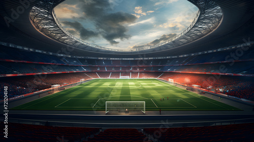 football stadium wide angle © sugastocks
