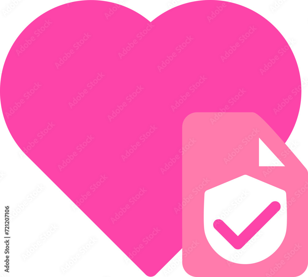 flat style love icon for valentine day flat style love icon for valentine day