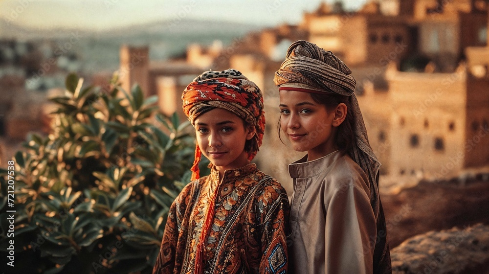 Fototapeta premium Morocco Kids