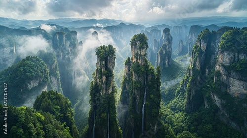 Tianzi Mountains