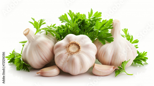 Garlic with parsley