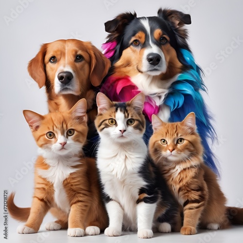 group of pets