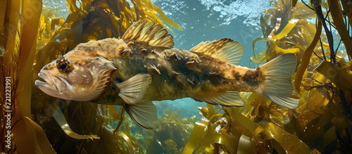 The Californica fish is discovered in the kelp forests of California and Baja.