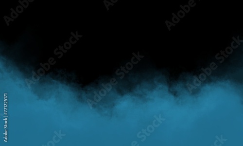 Abstract Cloud Background. Black and Blue Color. Design Template For ads, Banner, Poster, Cover, Web, Brochure, Wallpaper, and flyer.