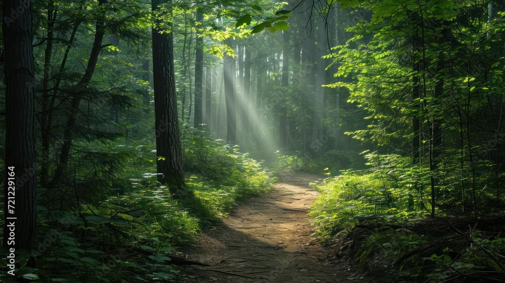 Fototapeta premium A Path Through The Forest