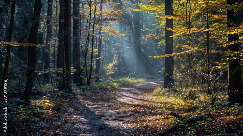 Obraz premium A Path Through The Forest