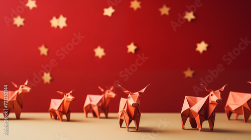 Embrace the art of folding! Chinese New Year origami delicately weaves traditional symbolism into intricate paper creations, embodying cultural elegance and festive charm for a joyous and meaningful c