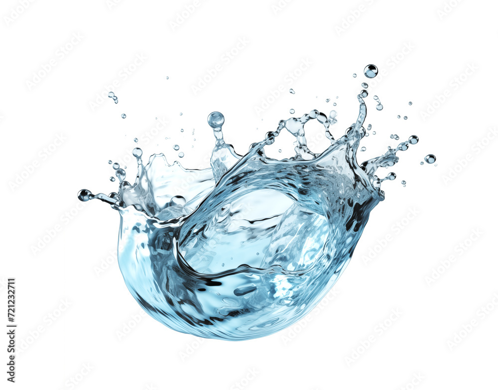 blue water splash isolated on white background. Water splash blue water splash isolated on white background. Water splash