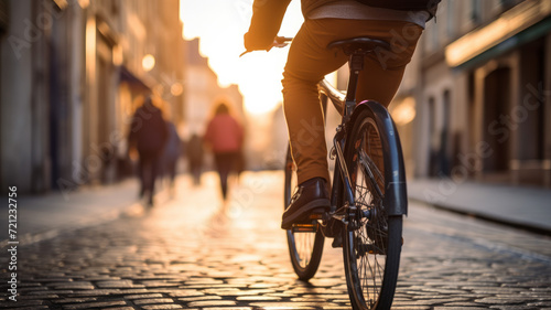 A bike ride through the city