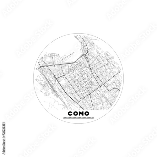 Como vectorial map