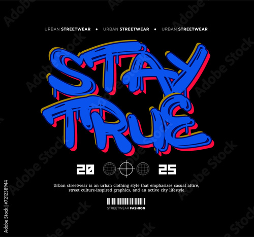 Urban Style Design, Casual Fashion Streetwear, Slogan Typography. for t-shirt screen printing.