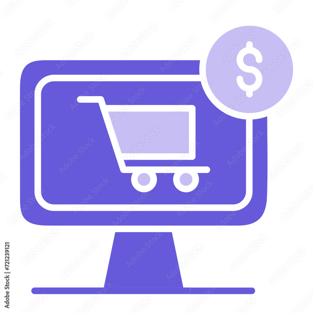 Ecommerce Icon of Digital Marketing iconset. Ecommerce Icon of Digital Marketing iconset.