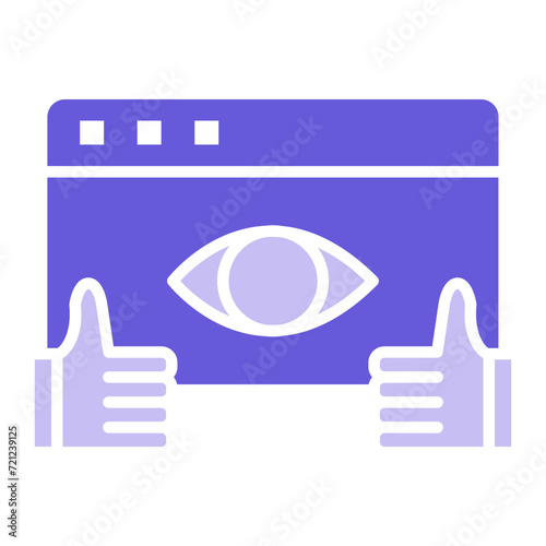 Impression Rate Icon of Digital Marketing iconset.