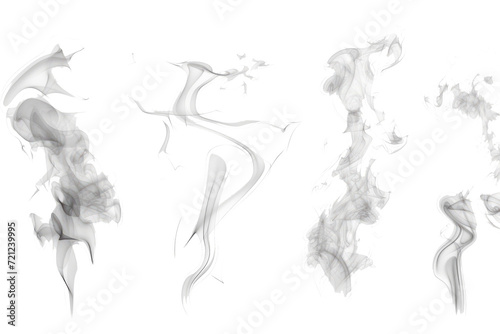 Smoke air motion effect,realistic of abstract wind flows