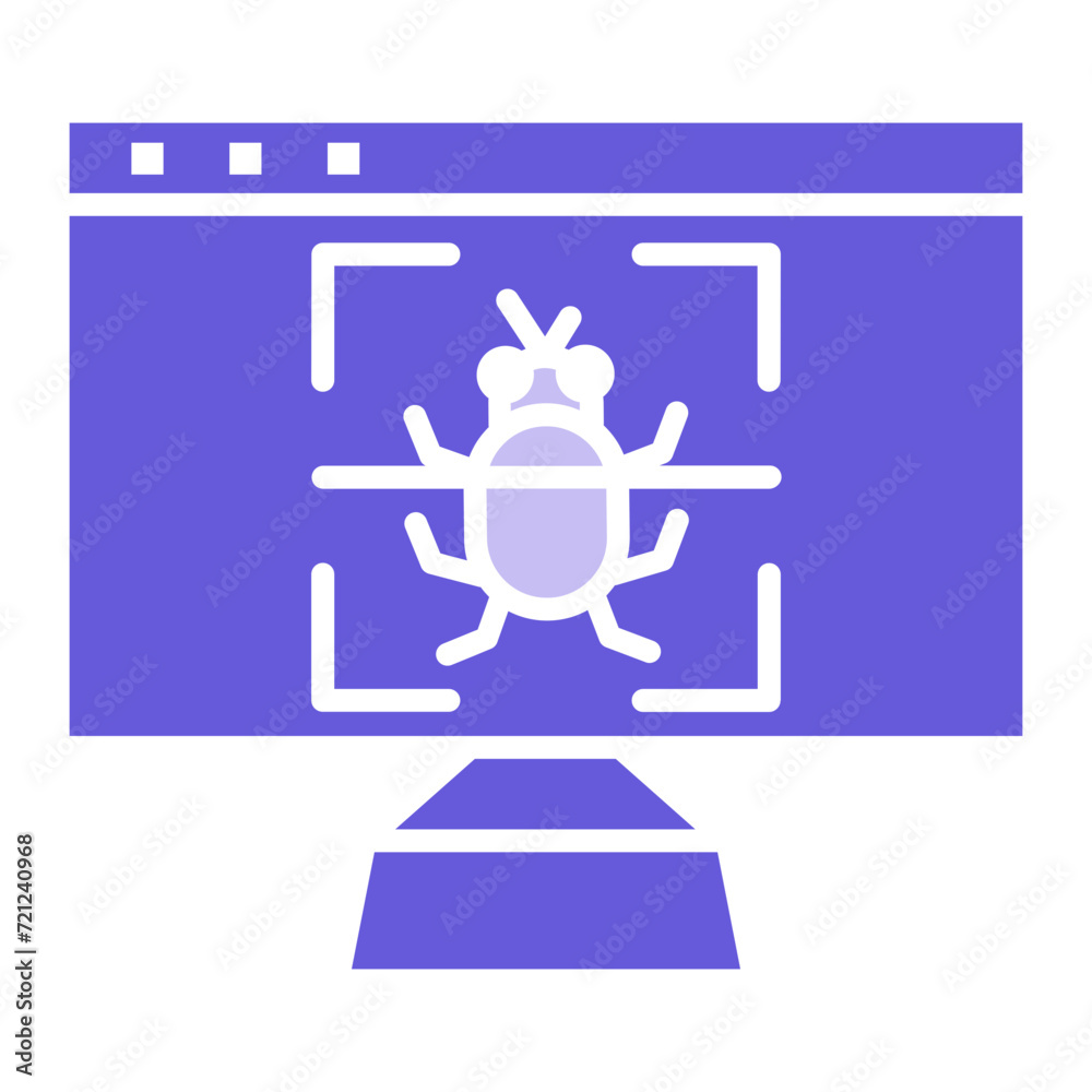Virus Scan Icon of Security iconset.