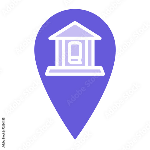 Library Location Icon of Online Education iconset.