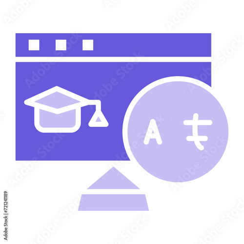 Language Course Icon of Online Education iconset.