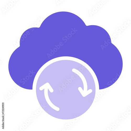 Cloud Sync Icon of Online Marketing iconset.
